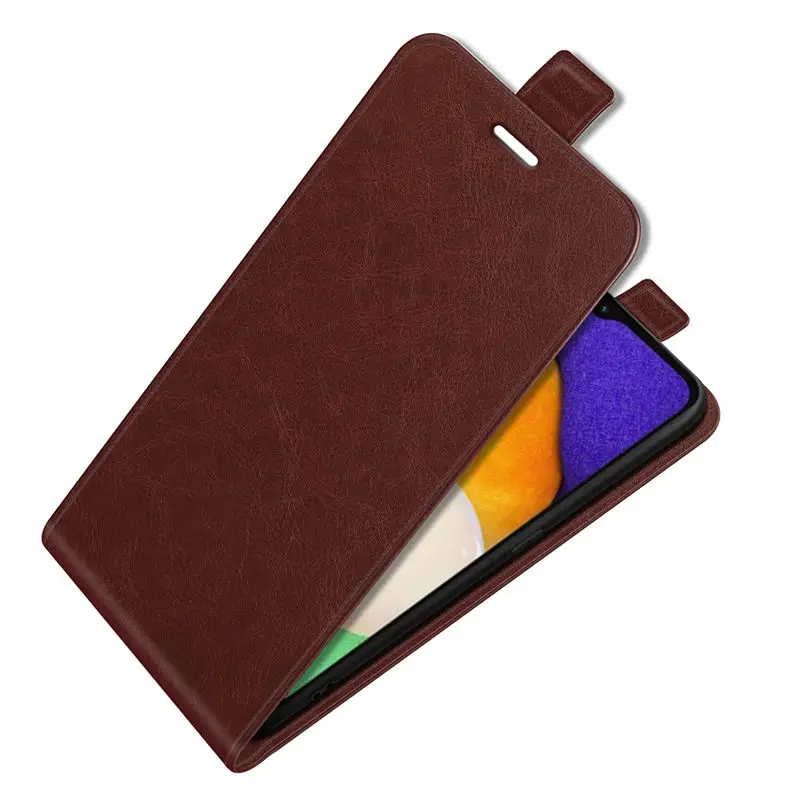 For Samsung Galaxy A13 Cover Phone Cases Flip Card Vertical Leather For A53 A33 4G 5G A73 A23  A04 A14 A34 A54 Capa чехол