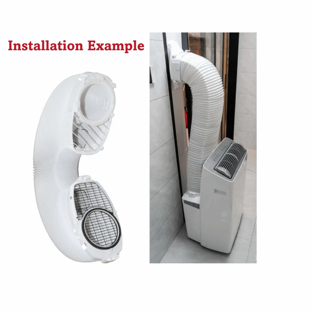 Waterproof Air Conditioner Hose Cover Heat Insulation Protective Portable AC Hose Sleeve Dust Block Hose Cover Exhaust Tube