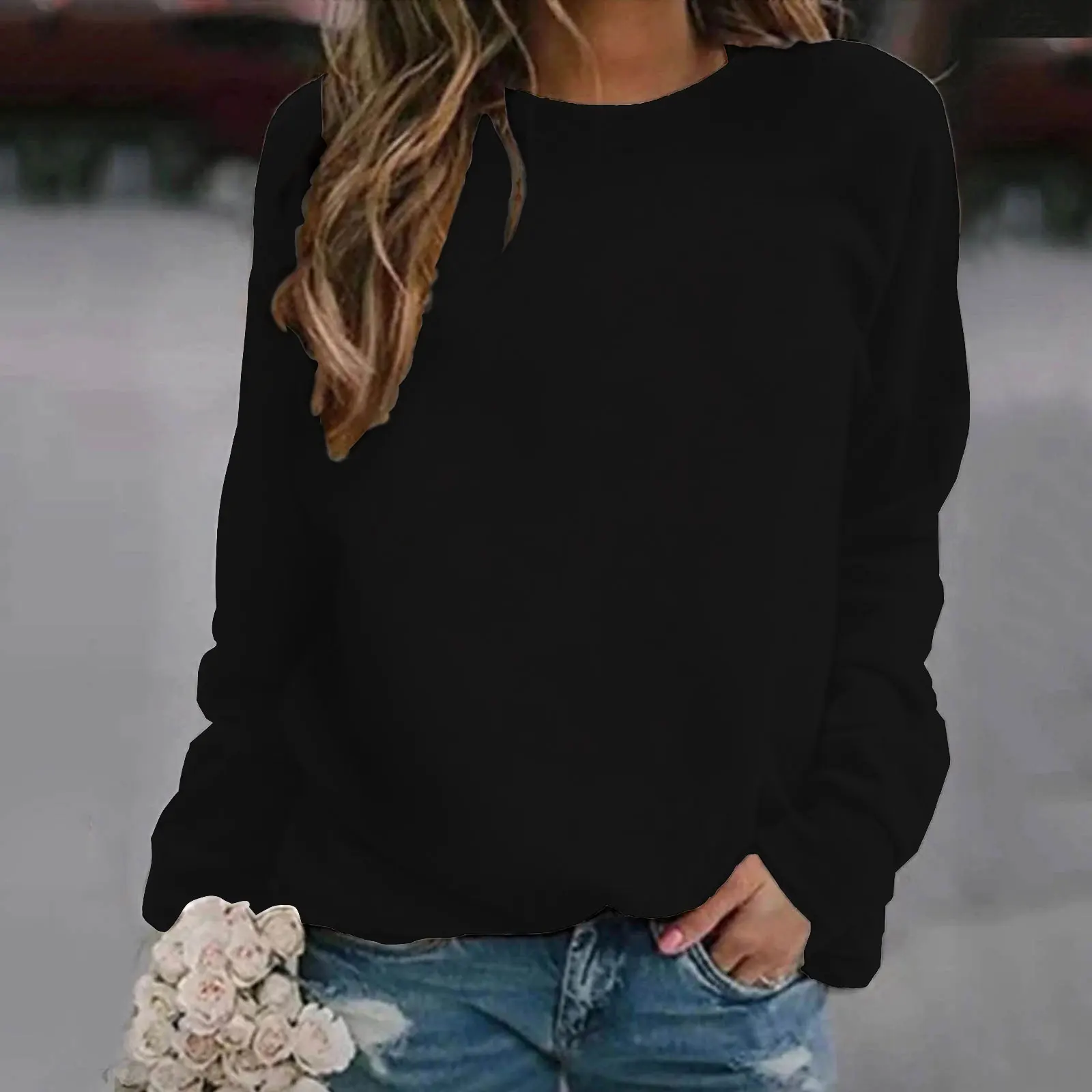 

Толстовки для женщин, толстовка, рубашка оверсайз с длинным рукавом, женские модные толстовки Y2K, Модный свитшот унисекс, женские толстовки