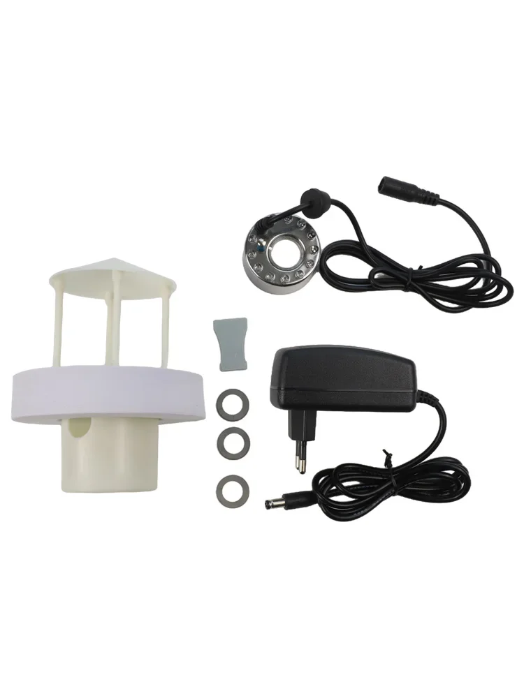 Replacement Discs Mist Maker Set 350mlH Capacity Stainless Steel Material Automatic Shutdown Feature Includes UK Adapter