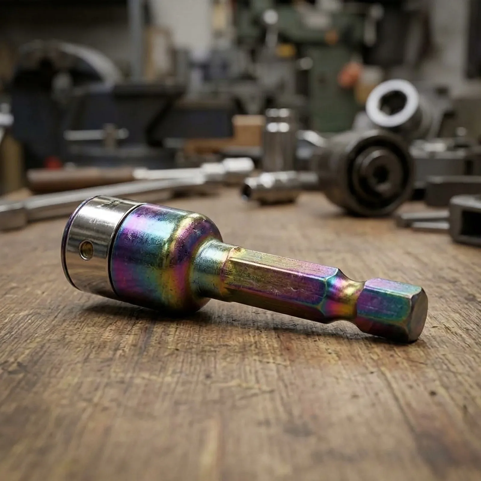 High Torque 8mm Ball Socket Optimized for CR-V Chrome Vanadium Tool Sets Featuring Material and Precise Hex Engagement
