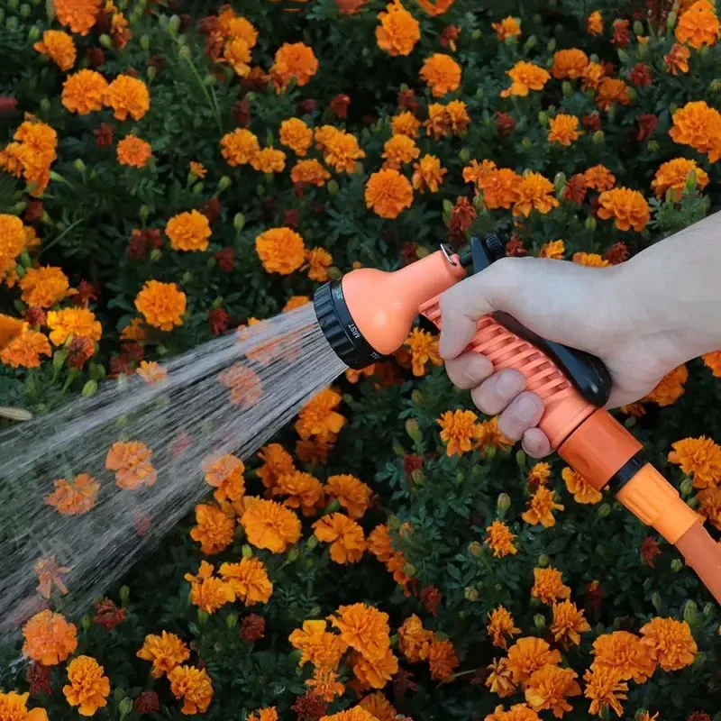 Erweiterbarer magischer Schlauch, Hochdruck-Autowaschanlage, 7-Wasser-Sprühfunktionen, Wasserpistole, Bewässerungsschlauch für den Hausgarten, Gartenschlauch – Detail 40