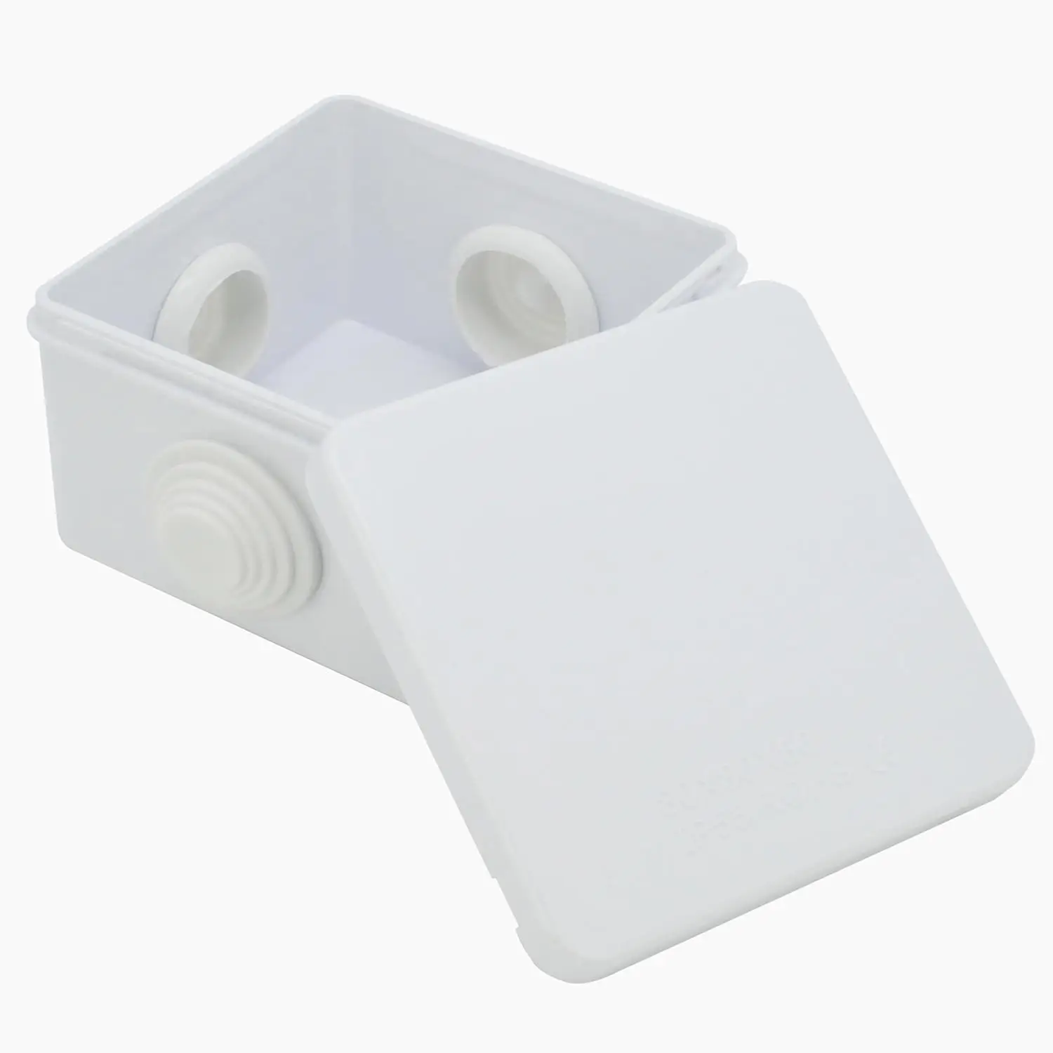 1/10pc RA White Waterproof IP65 DIY Power Case Junction Box Indoor Wire Shell Electric Control Cable Branch for Home Automation image 3