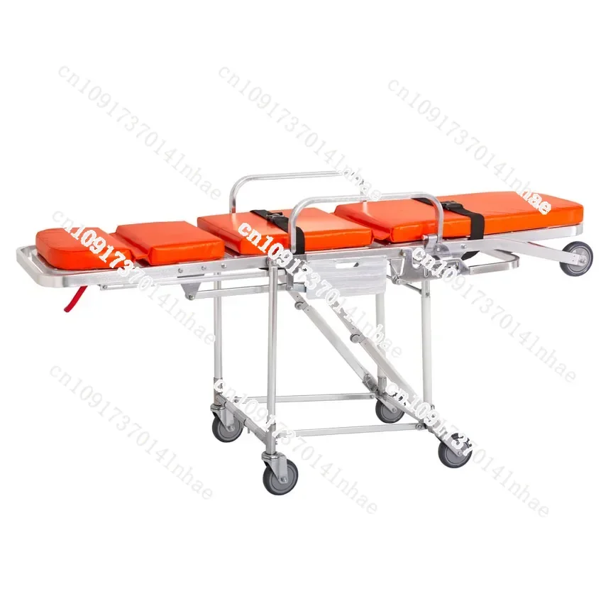 Medical Equipment Automatic Loading Folding Portable Injured Patient Ambulance Stretcher Trolley for Sale