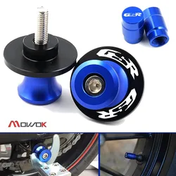 For Suzuki GSR 750 600 400 GSR400 GSR600 GSR750 8MM Motorcycle Accessories CNC Aluminum M8 Swingarm Spools Slider Stand Screw
