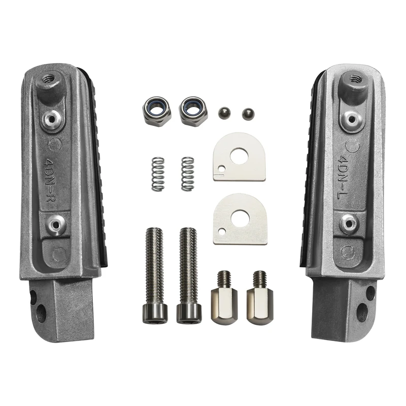 Passenger Footrest Foot Pegs For Yamaha FJR1300 FZ400 FZ6R XJR400 XJR1200 XJR1300 XJ6 FZ6N Motorcycle Rear Pedals