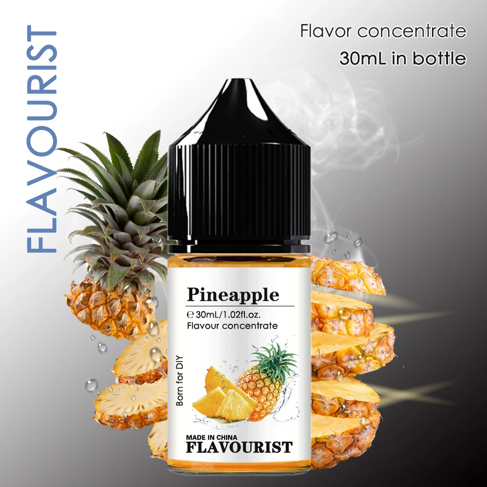 FLAVOURIST Pineapple Flavor Aroma Water Solubility Flavour Concentrate Tropical Fruit Flavored Taste Essence oil