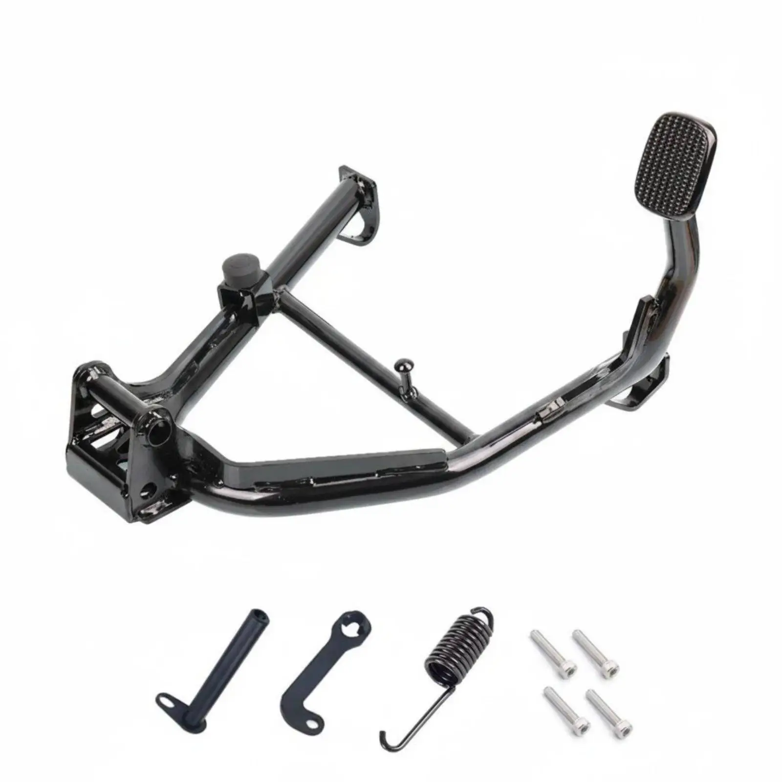 Motorcycle Stand Lift Middle Crutch Parking Support Rack Easel Frame for Compatible XL750 Bike Service and Repair