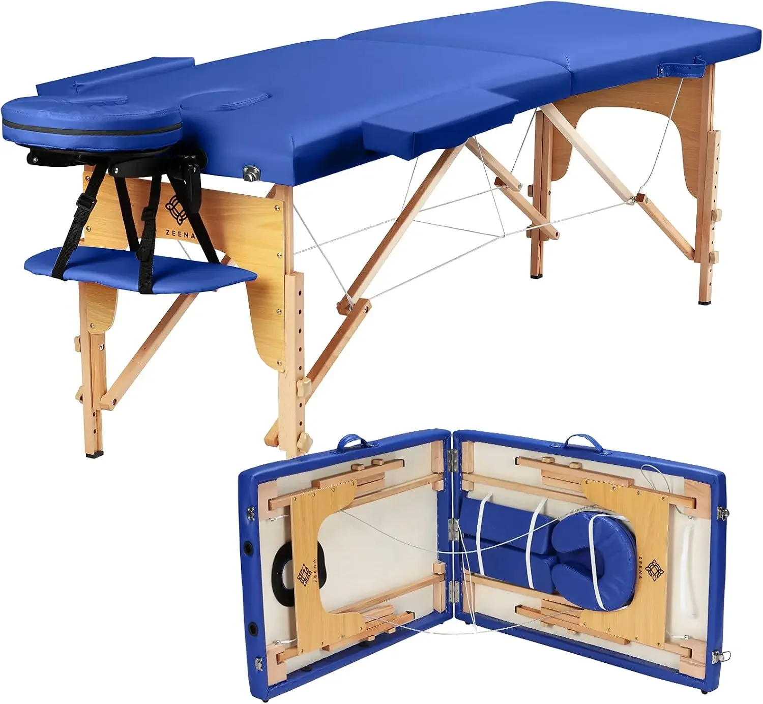 Portable Massage Table - Lightweight Therapy Salon Bed For Massage, Physio, Facials, & Reiki At Spa or At Home, Foldable, Sturdy