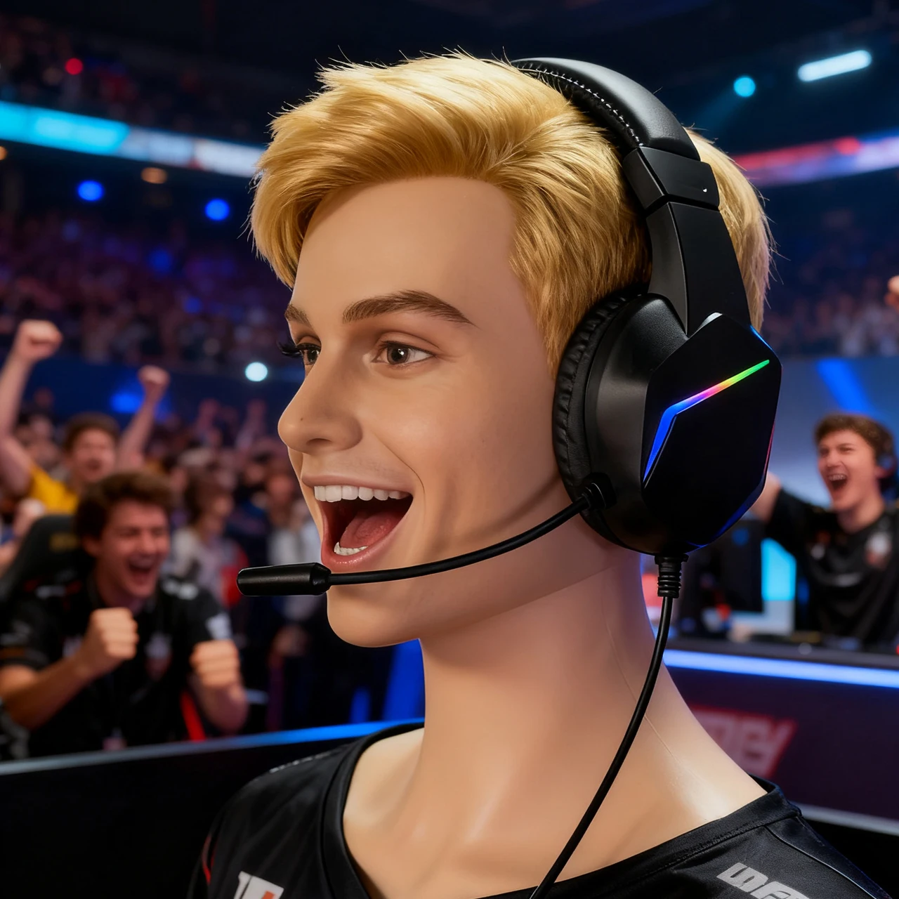 سماعات رأس سلكية H21 للألعاب والكمبيوتر والموسيقى تناسب الدورات عبر الإنترنت والمؤتمرات وأعياد الميلاد. يعمل مع PS4/PS5/Xbox/Switch/