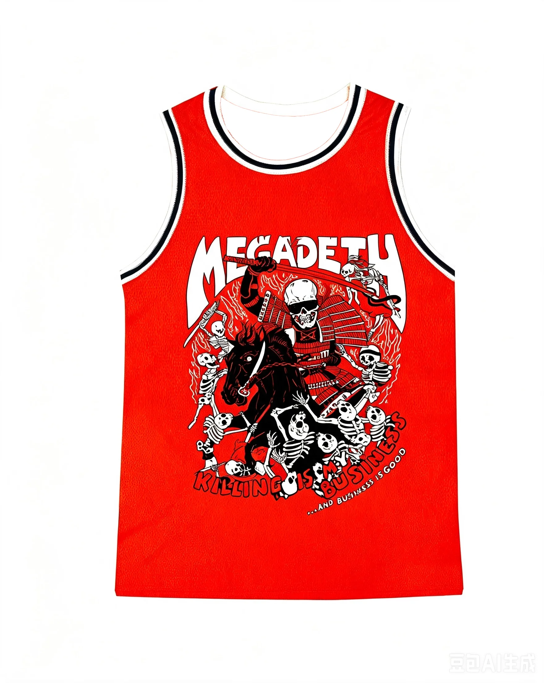 Megadeth This Was Our Life Global Farewell Tour Basketball Jersey, Y2K Sports Fan Streetwear, Men's and Women's Loose Tank Top