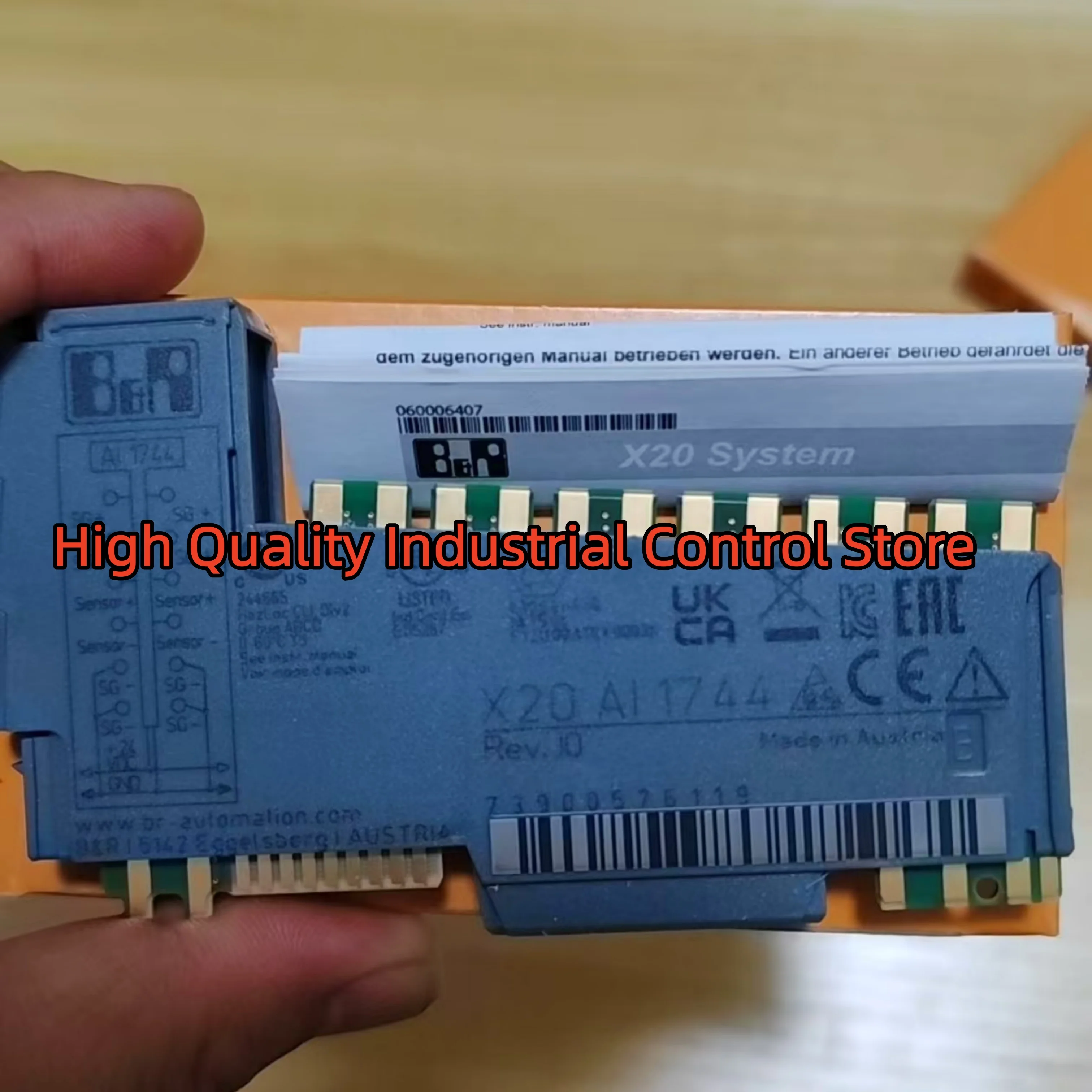 

Модуль ПЛК X20AI1744 новый в коробке