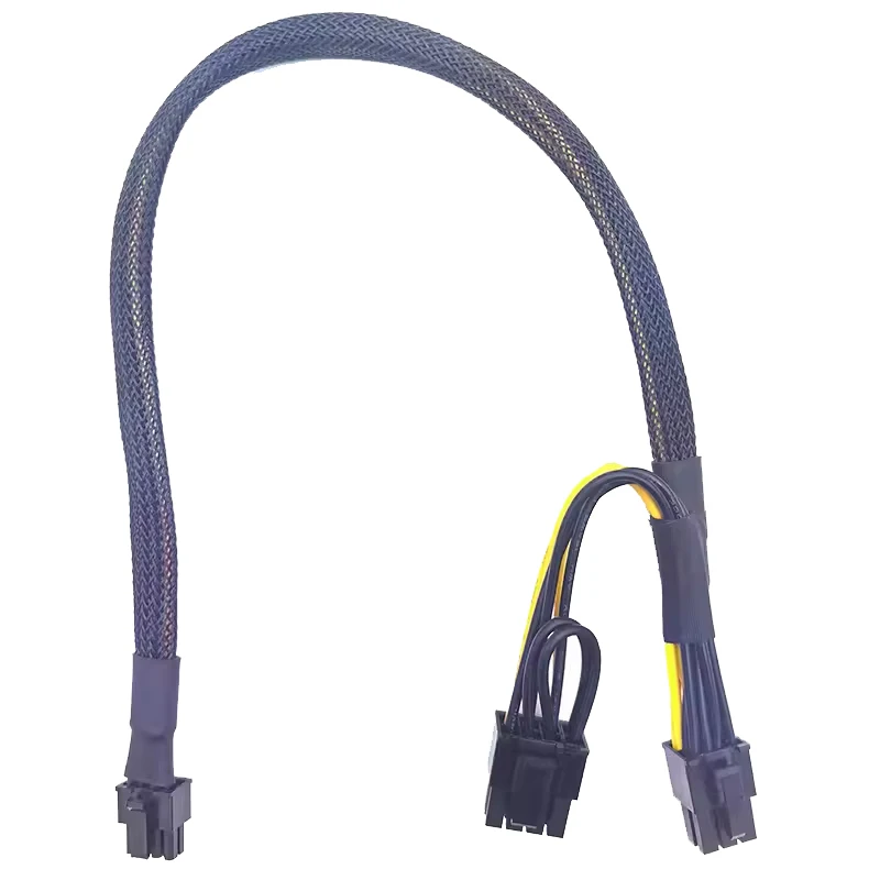 Small 8Pin To Standard GPU 6+2Pin with 6Pin Compute Card Power Cable for Lenovo Server SR650/SR658/655 3090 A100 A40