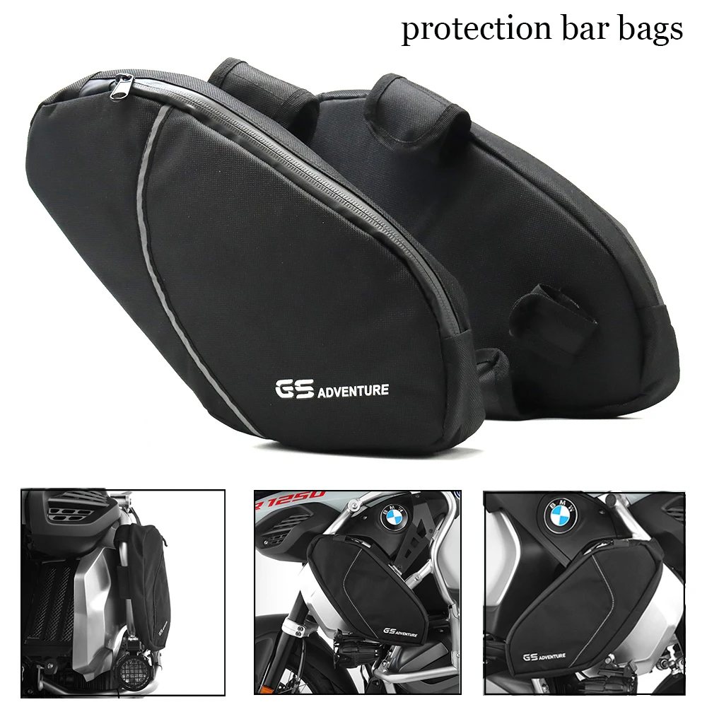 For BMW R 1250 GS Adventure R1250GS ADV Motorcycle Frame Crash Bars Waterproof Bag Bumper Tool Placement Travel bag