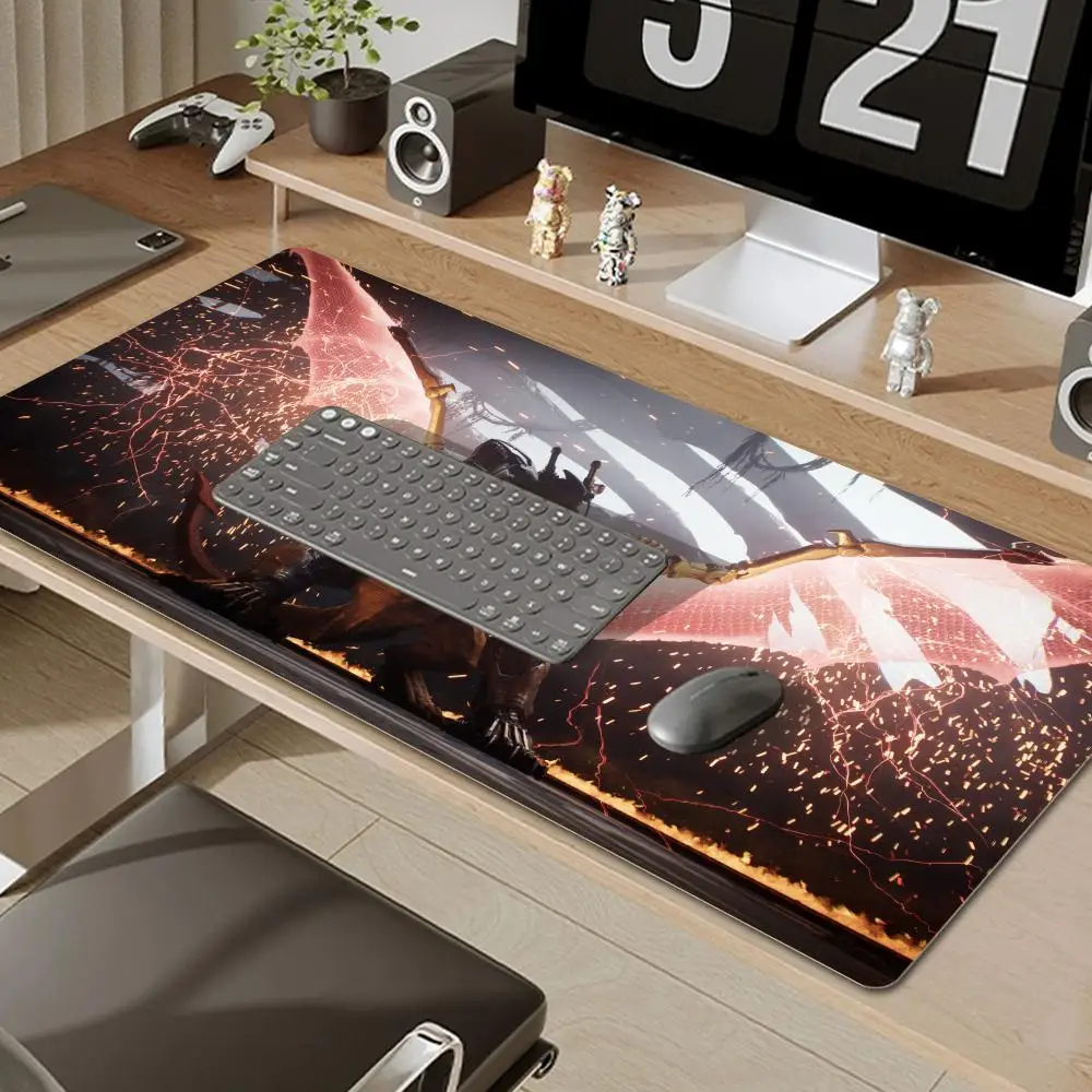 الموت العصور الداكنة لوحة الماوس اللاعبين أنيمي لعبة XXL المنزل HD مكتب الكمبيوتر الحصير اللوازم المكتبية سطح المكتب 70X30 90x40 #3