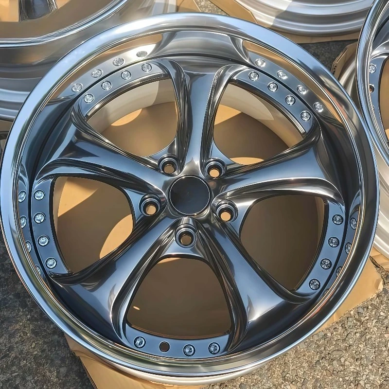 Forged 2-Piece Custom Deep Dish JDM 5x114.3 Alloy Wheels for Toyota GR Supra BRZ Nissan Silvia