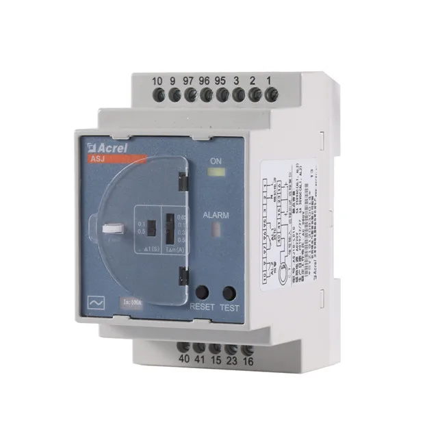 Asj Series Residual Current Monitoring Circuit Breaker Type Dc Earth Leakage Relays Insulation Monitoring Relay