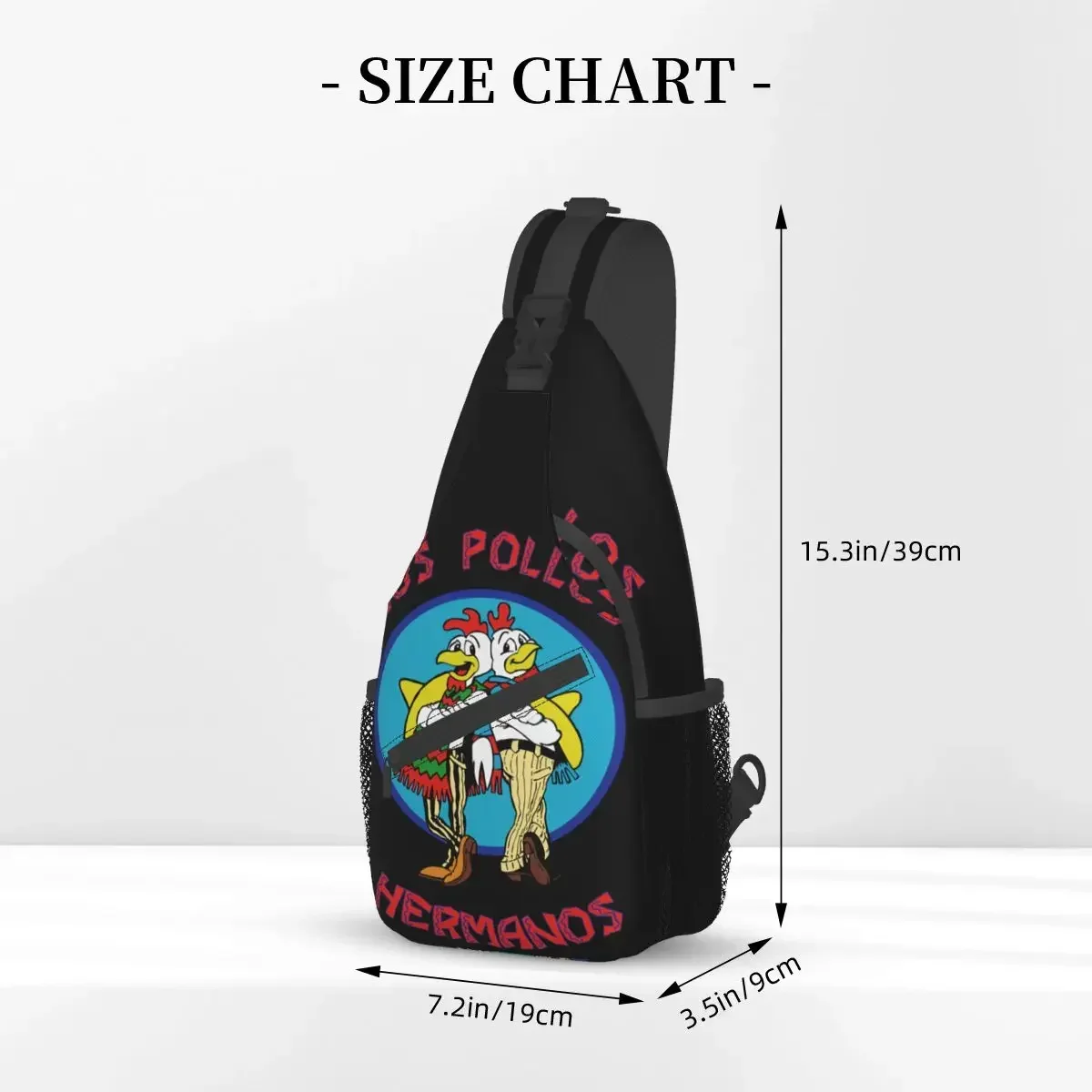 Breaking Bad Walter White TV Crossbody Bag Sports Los Pollos Hermanos Chest Bag Women Man Fashion Shoulder Backpacks Travel