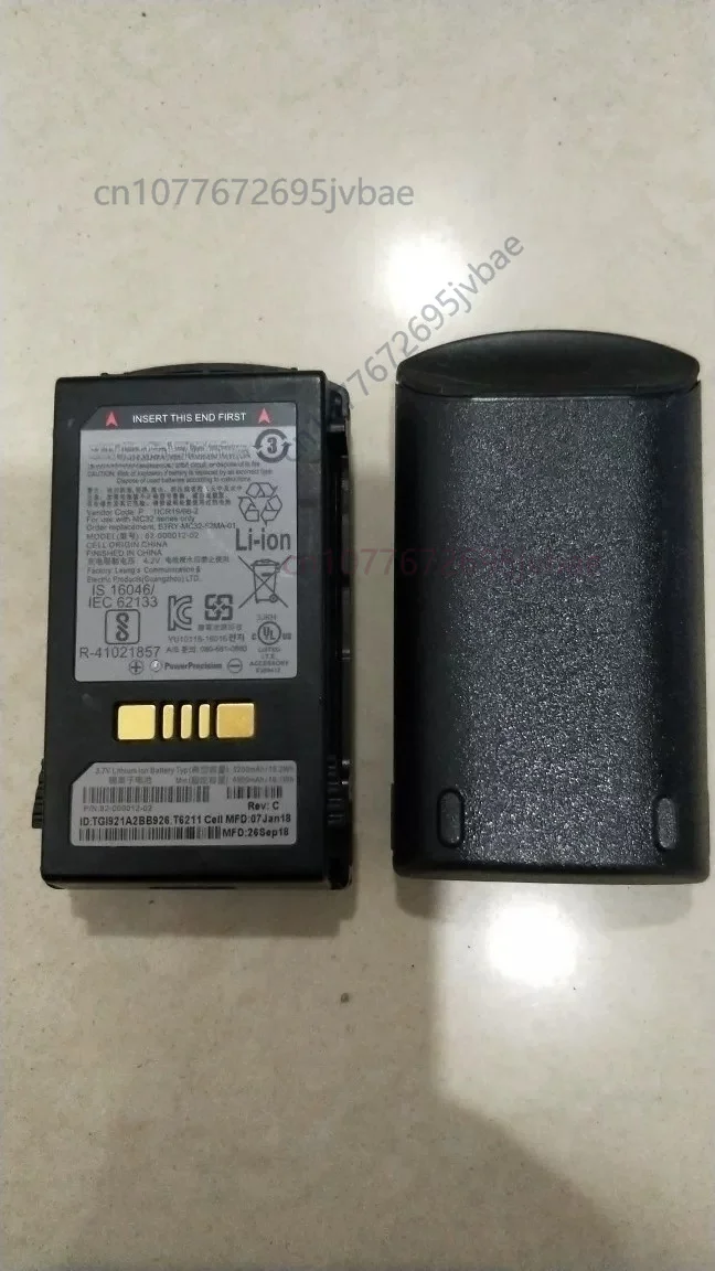 .。for Symbol MC3200 MC32N0 MC33 MC330 Battery Model 82-000012-02.。