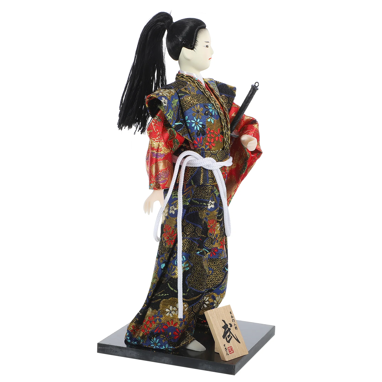 Figuras de ação samurai ornamentos decorar festival japonês casa adorável estilo pano bonecas