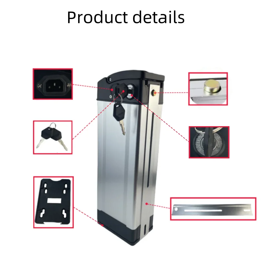 48V HaiBa Li-Ion Battery Pack สําหรับ Shengmilo MX20, 10Ah/15Ah/20Ah ความจุสูง High power, ยาวนานความอดทน