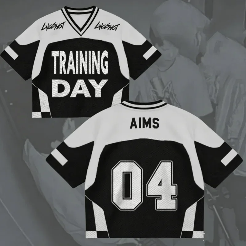 2026 Kpop Fans LNGSHOT Training Day Album Jersey Gift for Lovers Streetwear Clothes Short Sleeve Tops T-shirt Family Kids Tees