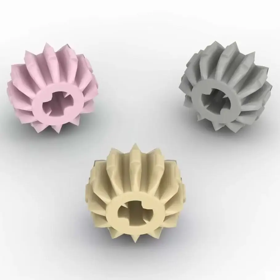 MOC 10 قطعة 32270 12 الأسنان والعتاد اللبنات عدة التكنولوجيا الفائقة مع ثقب التعليمية الطوب الجسيمات لغز DIY بها بنفسك لعبة هدايا الأطفال