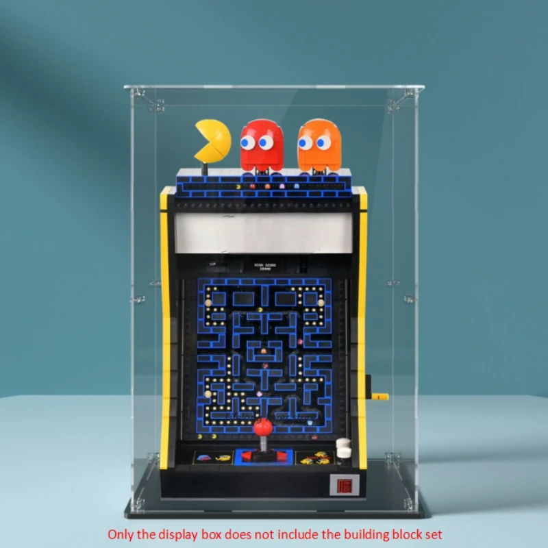 

Подходит для игровой консоли Lego 10323 Пилозащитный чехол для здания — акриловый прозрачный ящик для хранения зданий 30 × 20 × 45 см