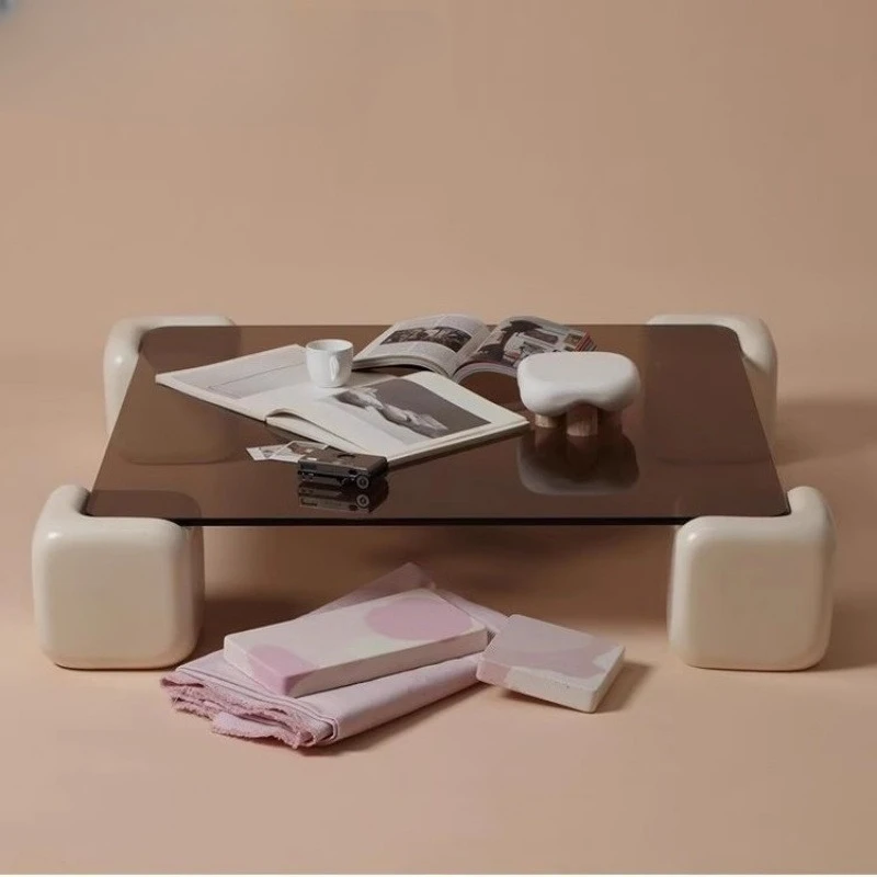 Кремовый ветер дофамина, журнальный столик для гостиной, небольшой квартиры, простой и современный