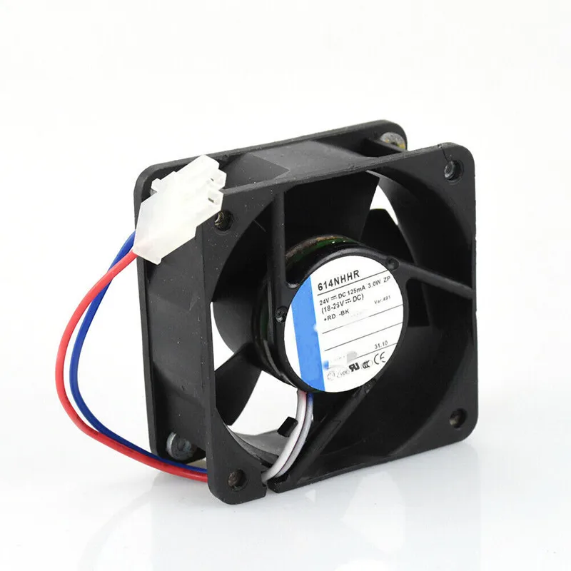 

Axial Flow Cooling Fan A5E01052493AE for 60*60*25mm 24V 125MA 3.0W 2pin