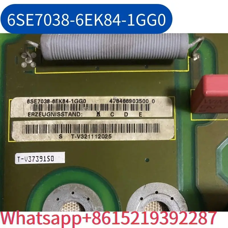 second-hand 6SE7038-6EK84-1GG0 inverter resistance capacitance absorption board tested ok