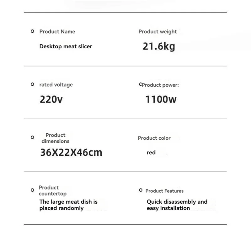 Shredded And Ground Diced Meat Fully Automatic Electric Small Desktop Slicer Electric Meat Slicer Vegetable Slicer