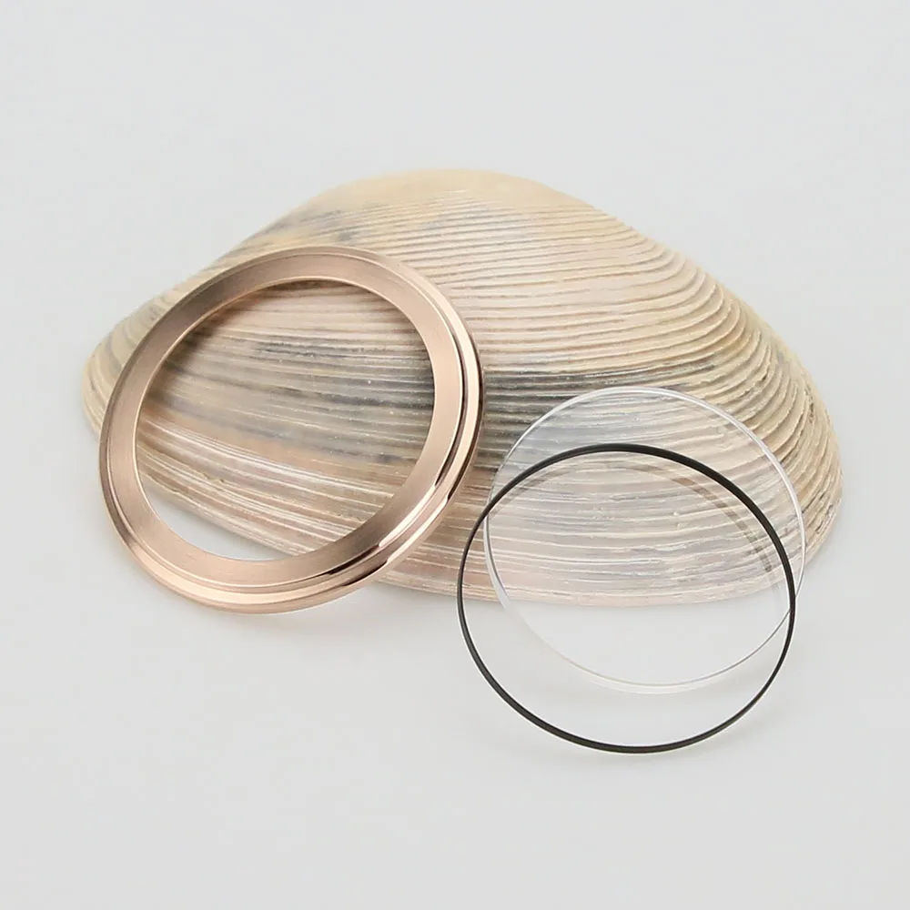 ساعة SKX007 من الفولاذ المقاوم للصدأ 316L بإطار مسطح رفيع ونحيف ثابت مع زجاج الياقوت المسطح