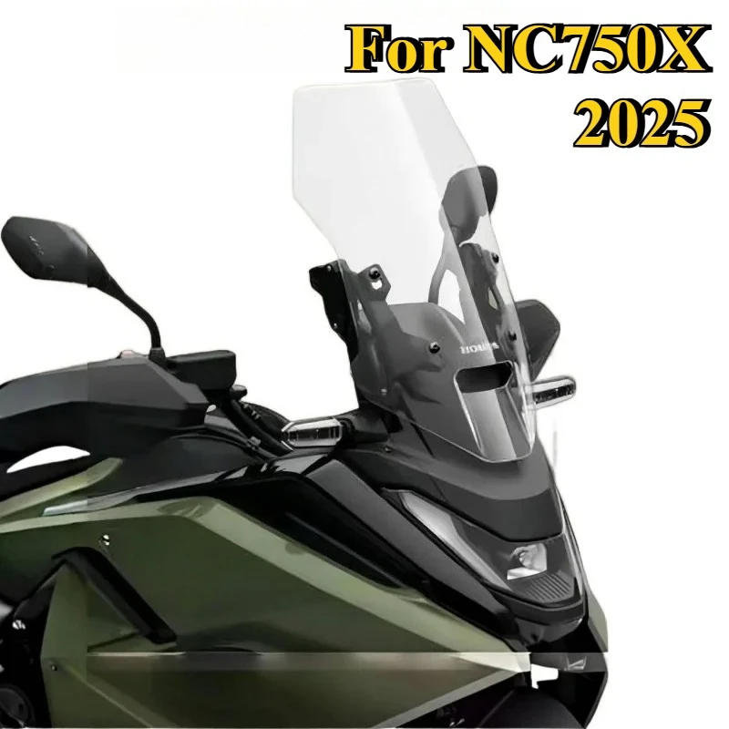 

For Honda 2025 NC750X NC 750X Motorcycle Windshield Protector Heightened and Widened Wind Deflector Modification Accessories