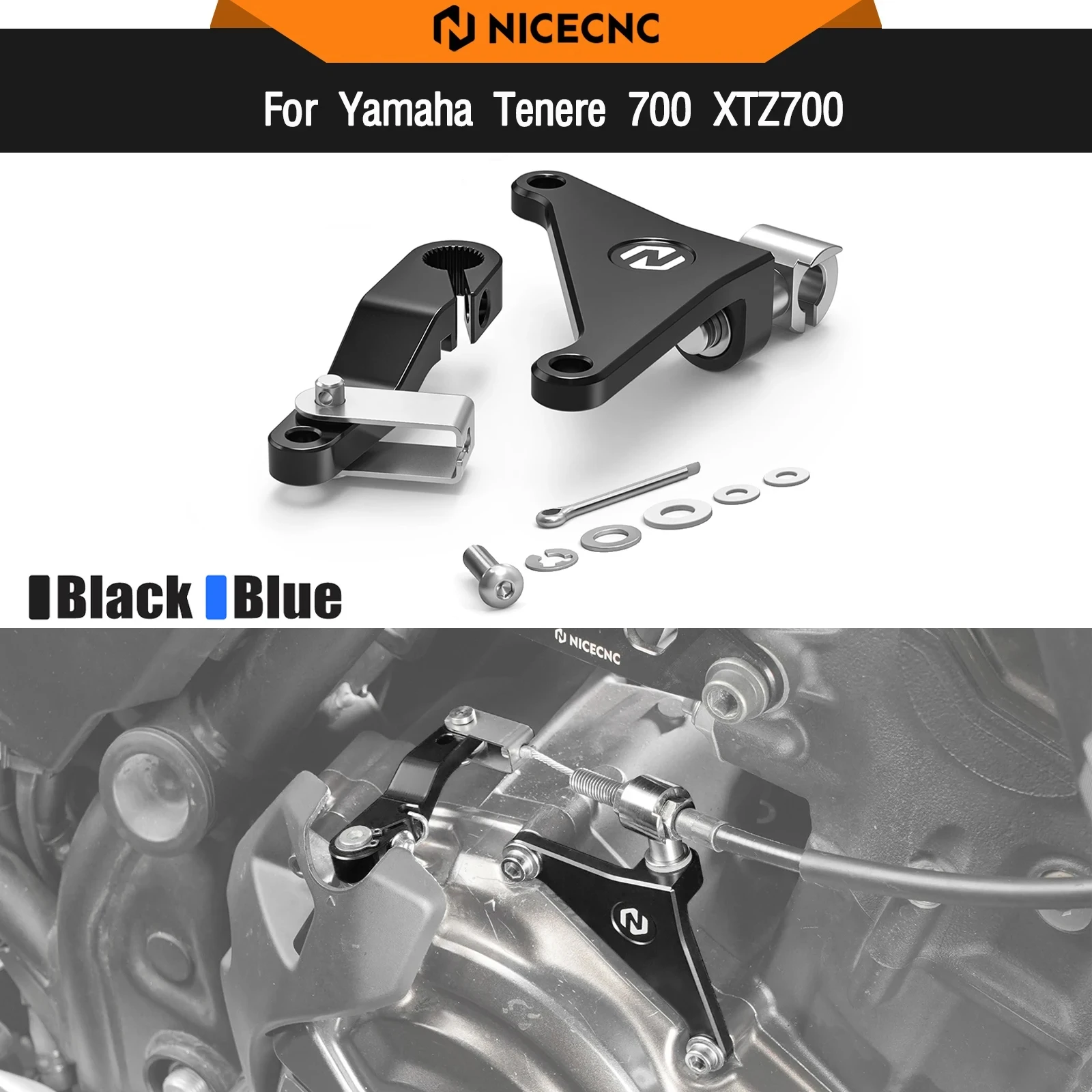 

For Yamaha 2019-2024 Tenere700 XTZ700 Clutch Lever Clutch Arm Bracket TENERE 700 Rally Edition T7 World Raid YZF R7 XSR700 MT07