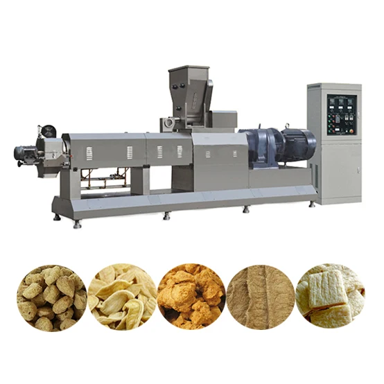 Soy Bean Meat Processing Machine Textured Soya Protein Making Machines With CE Certification