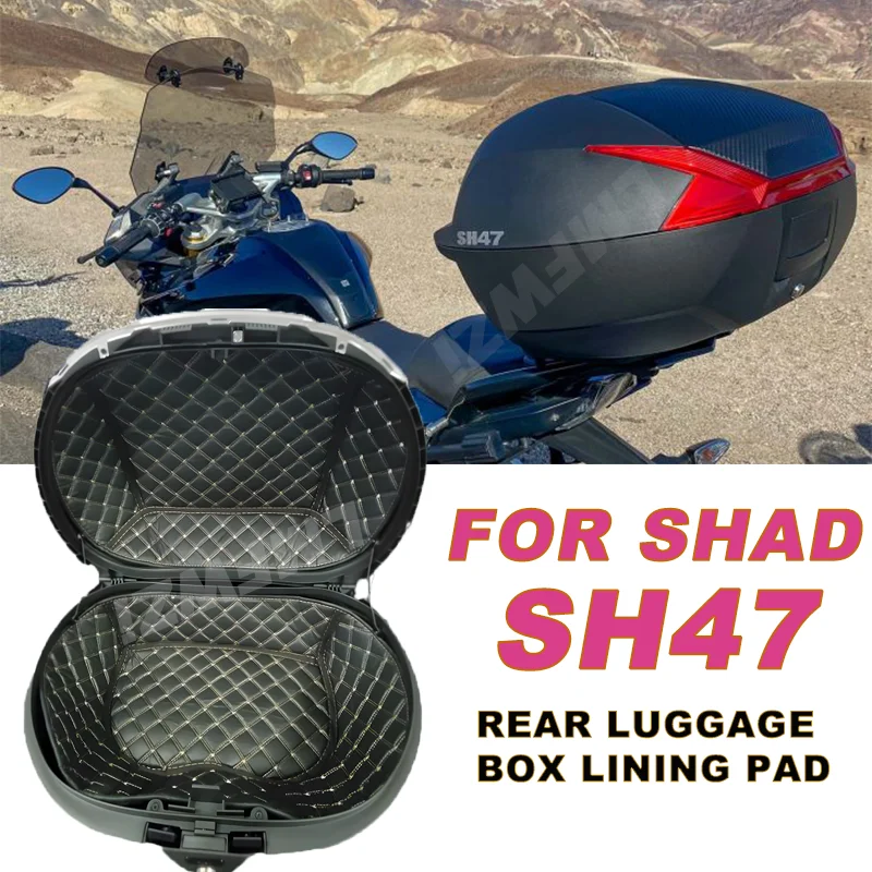 

For SHAD SH47 Motorcycle Top Case Lining Mat Protector Accessories