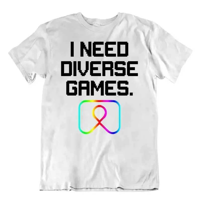 I Need Diverse Games Tshirt Special Idea Birthday Gift Shirt Tricote