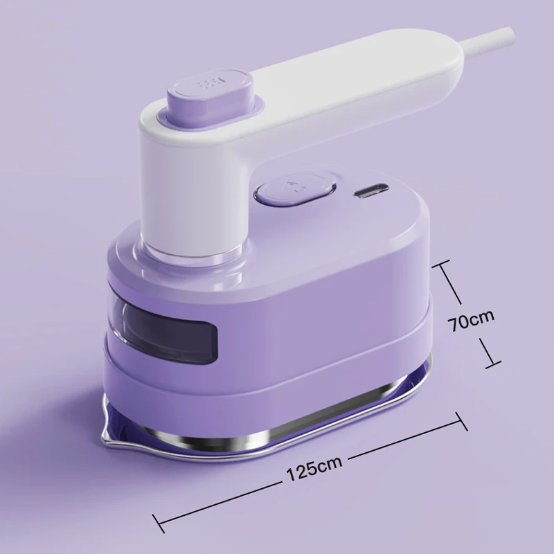 Portable Foldable Steam Iron 1000W Household Travel Dry and Wet Dual Mode Electric Iron Sterilizing Steam Clothing Cleaner