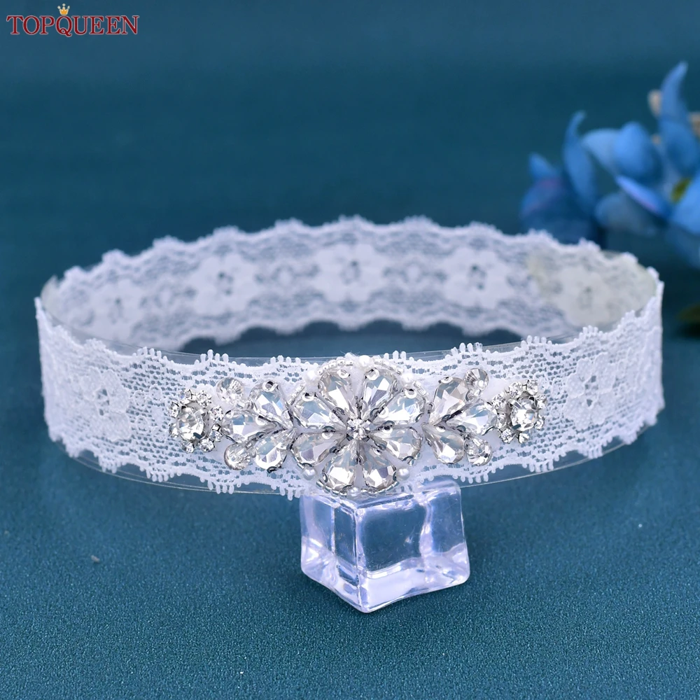 Topqueen Bruids Kousenband Riem Bruid Sexy Liguero Podwiazka Slubna Liga De Novia Jarretiere Mariage Bijoux Para THS05 ST33