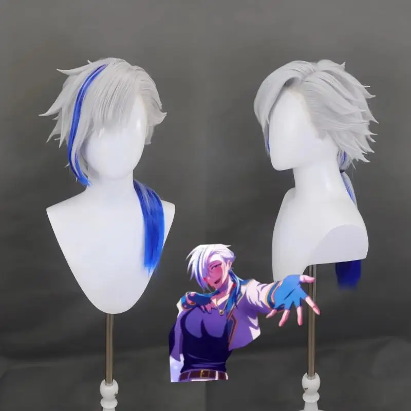 Heat Resistant fiber Cosplay Wig for Mika Underground Idol