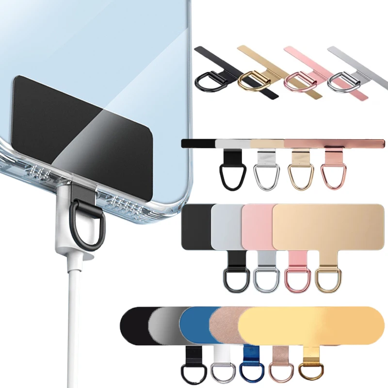 

Универсальный металлический ремешок для телефона, прокладка, подвесной ремешок для телефона, сменный ремешок, безопасный соединительный зажим, аксессуары