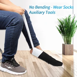 1PCS Flexible Sock Aid Kit Slider Sock Helper Aide Tool for Putting on Socks Men Women Elderly Sock Assist Device Sock Puller