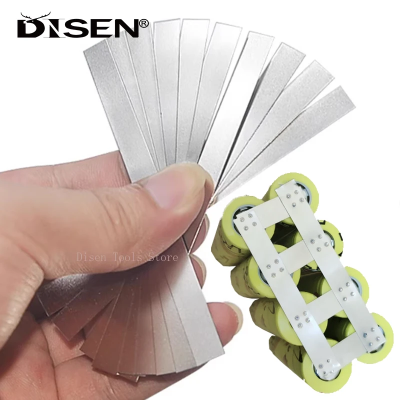 

Никелированная стальная полоса Никелирующий ремешок Полоски Листы 18650 Литиевая батарея Соединение для точечной сварки Никелированная пластина Стальная полоса