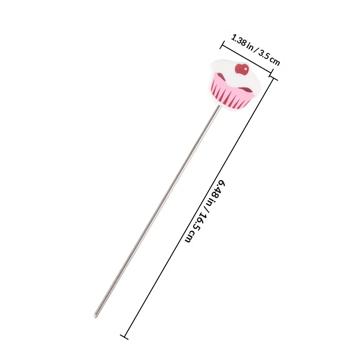 3pcs Stainless Steel Cake Testing Needles – Easy-Clean Baking Tool for Cakes, Bread, Muffins, BBQ & Biscuits