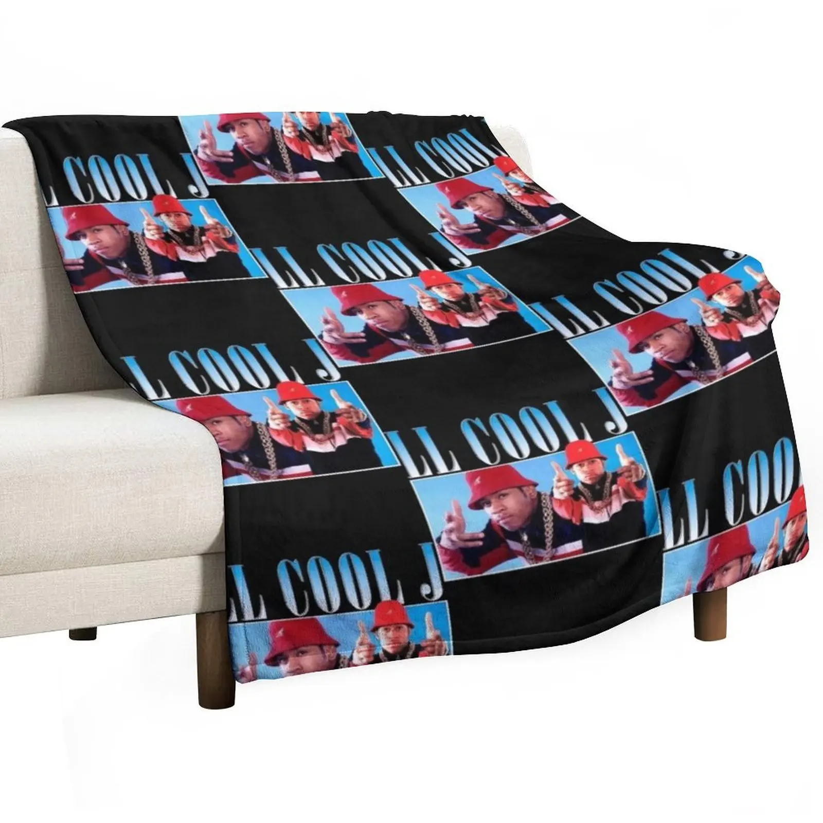 

LL Cool J Throw Blanket halloween for babies Sofas Plush Blankets