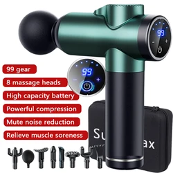 99 Gear Neuk Massage Gun Adult Massager for Body Electric Massage Device Back and Neck Fitness Equipment Vibrator Masajeador Gym