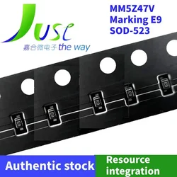 50PCS/LOT 0603 SMD Zener Diode SOD-523 Series 2.4V-39V MM5Z3V3 MM5Z4V3 MM5Z2V4 MM5Z30V MM5Z6V2