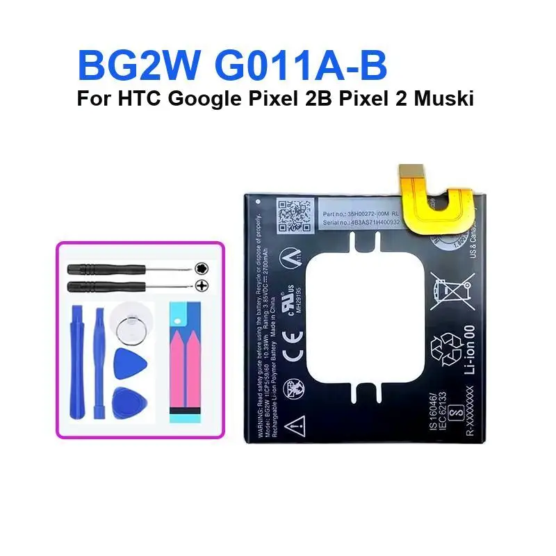 GTB1F B2PW4100(Pixel Nexus S1) GMSB3 Battery For Htc Google Pixelnexus Pixel 2B 3A Xlnexus 2 3 5 6 7 Pro Lite Batteries + NO