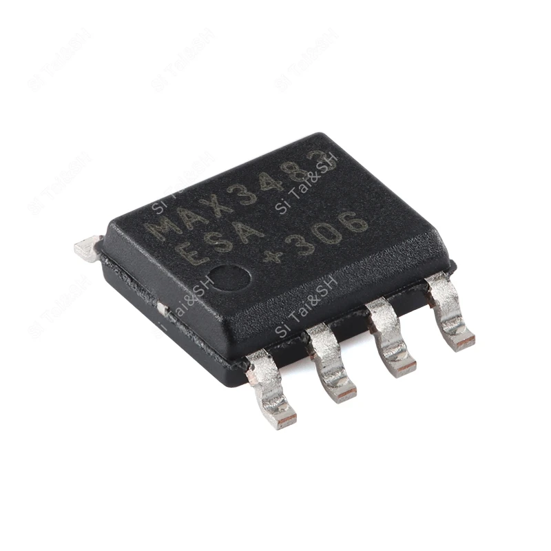 molewei 1 PZ MAX3483ESA + T Custodia protettiva in plastica-8 3.3 V 10 Mbps RS-485RS-422 Custodia protettiva in plastica nera